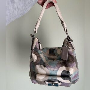 Coach Pastel Patchwork Shoulder Bag